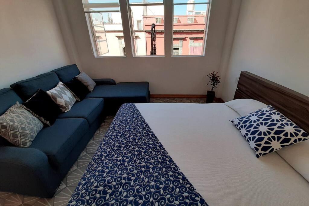 2B Acogedor Y Amplio Depto, Centro Historico Cdmx Appartement Mexico-stad Buitenkant foto